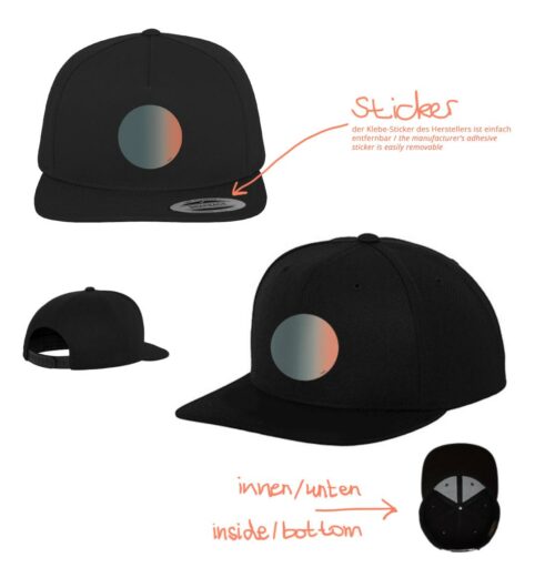 Punkt, Farben & Formen, Premium Snapback Cap, faibleshop.com
