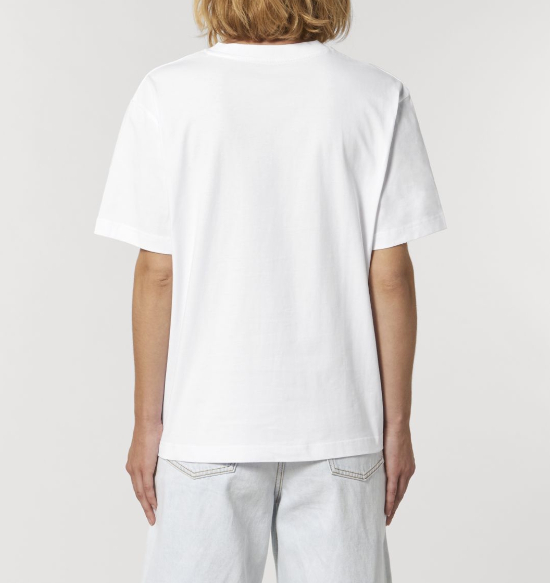 im flow, typo & texte vegan gedruckt auf organic relaxed Shirt, faibleshop