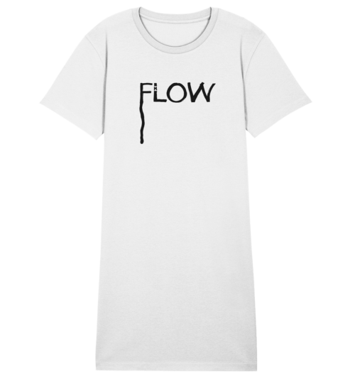 im flow-Print auf Ladies organic dress, typo & texte, faibleshop.com