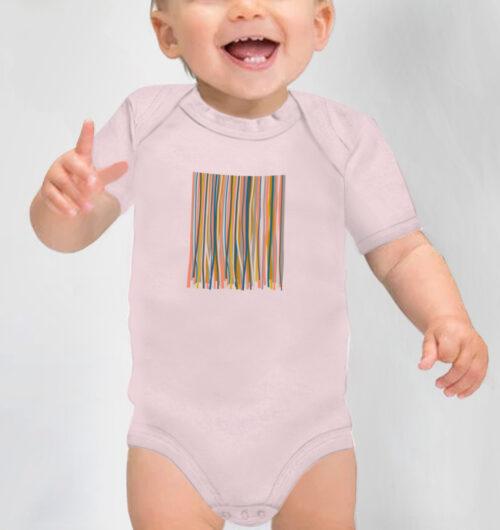 Fransy, Farben & Formen, Prints auf organic Baby Bodysuit, faibleshop.com