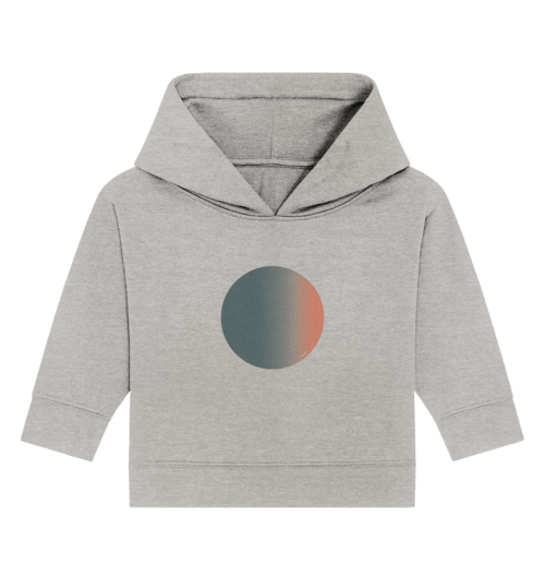 Punkt vegan gedruckt auf organic baby hoodie