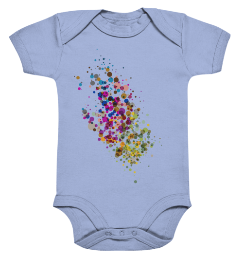 LITTLE DOTTIES auf Organic Baby Bodysuit