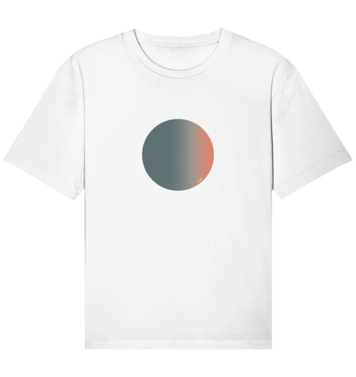 punkt, farben & formen vegan gedruckt auf organic relaxed Shirt, faibleshop