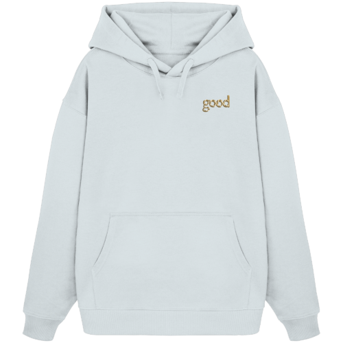 good auf organic oversize hoodie