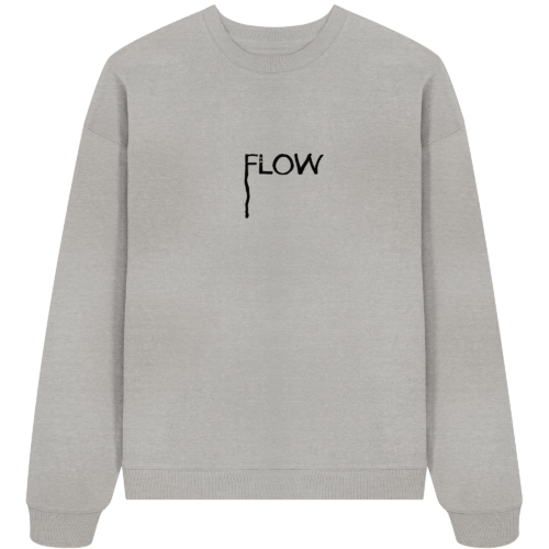 iM FLOW auf Organic Oversize Sweatshirt – Bild 4