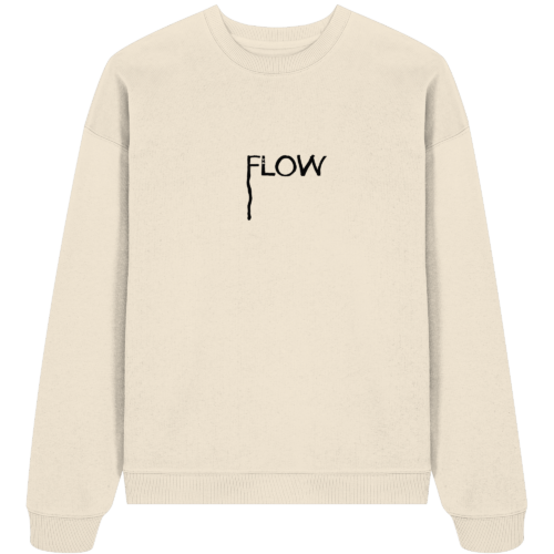 iM FLOW auf Organic Oversize Sweatshirt – Bild 6