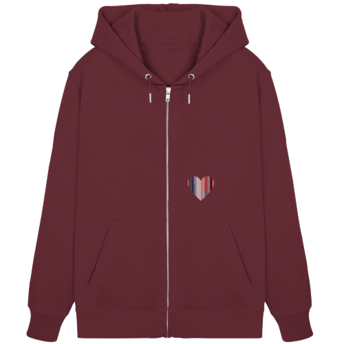 hearty auf organic zipper