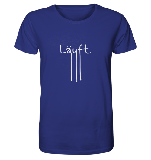 LÄUFT auf Organic Shirt – Bild 6