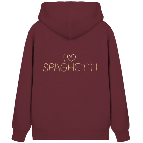 SPAGHETTI auf Organic Zipper – Bild 4