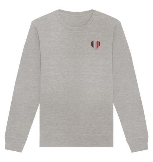 HEARTY auf Organic Basic Unisex Sweatshirt – Bild 4