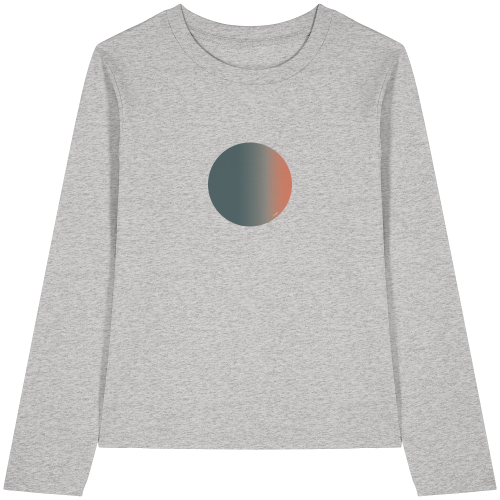 PUNKT auf Womens Organic Langarm T-Shirt – Bild 5