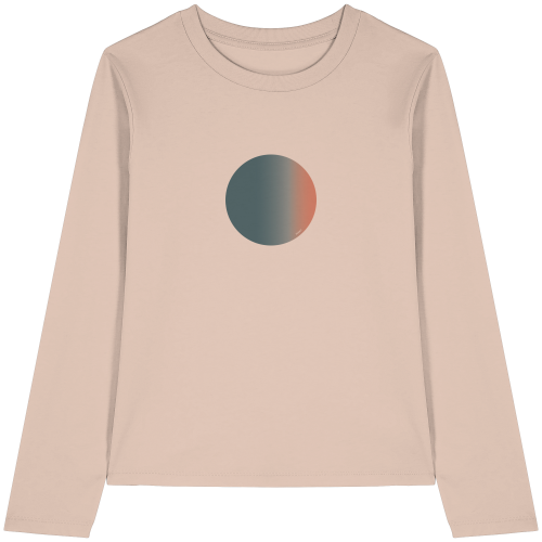 PUNKT auf Womens Organic Langarm T-Shirt – Bild 4