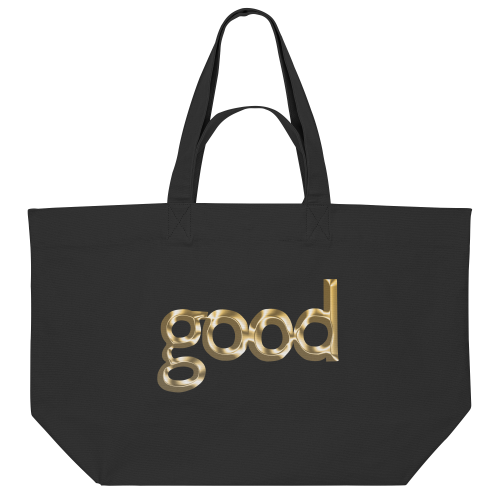 GOOD auf Organic Shopping-Bag