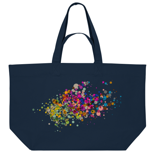 LITTLE DOTTIES auf Organic Shopping-Bag