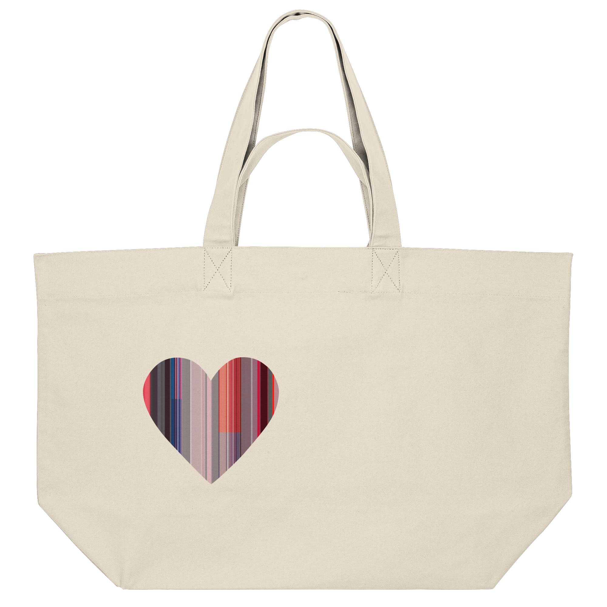 HEARTY auf Organic Shopping-Bag